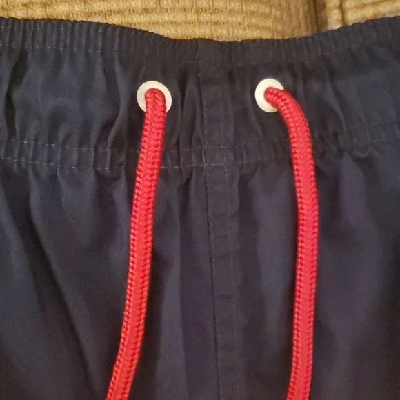 Men's Red Star-Patterned Swimsuit, size XL - Picture 2 of 7